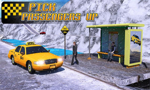 اسکرین شات بازی Taxi Driver 3D : Hill Station 3