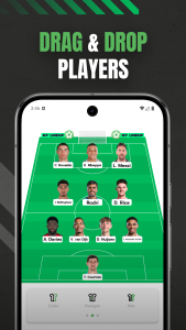 اسکرین شات 1 برنامه My Lineup: Lineup Creator