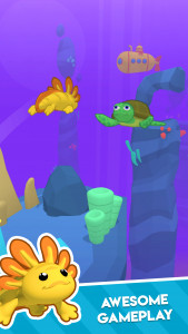 اسکرین شات 2 بازی Axolotl Rush