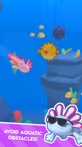 اسکرین شات 3 بازی Axolotl Rush