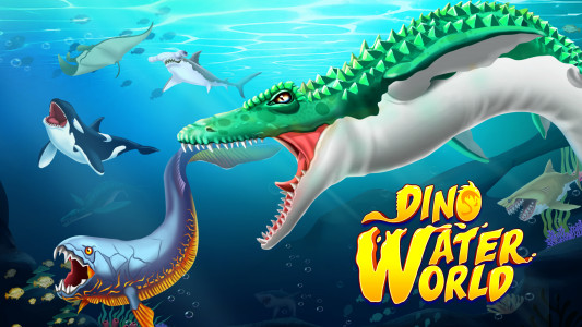 اسکرین شات 1 بازی Jurassic Dino Water World