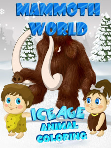 اسکرین شات بازی Mammoth World -Ice Age Animals Coloring 1