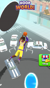 اسکرین شات بازی Hoop World: Flip Dunk Game 3D 3