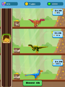 اسکرین شات بازی Jurassic Pixel Craft: dino age 5
