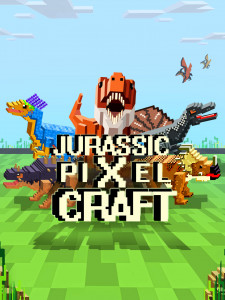 اسکرین شات بازی Jurassic Pixel Craft: dino age 1
