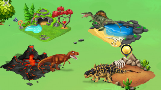 اسکرین شات بازی Dino World - Jurassic Dinosaur 2