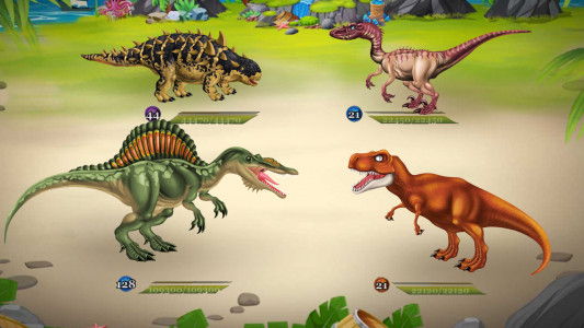 اسکرین شات بازی Dino World - Jurassic Dinosaur 3