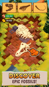 اسکرین شات بازی Dino Quest 2: Dinosaur Fossil 1