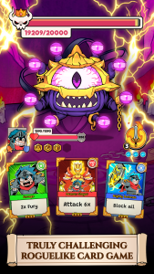 اسکرین شات 1 بازی Card Guardians Roguelike Games