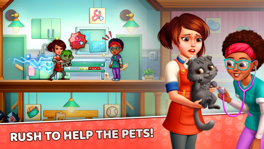 اسکرین شات 3 بازی Pet Shop Fever: Animal Hotel