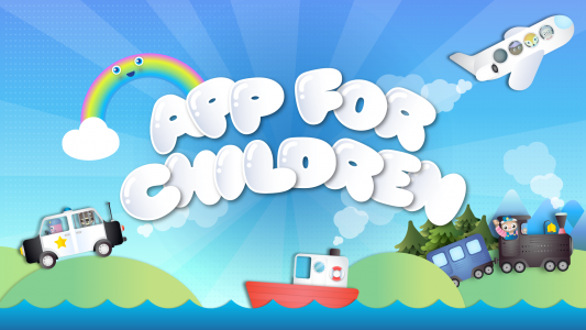 اسکرین شات برنامه App For Children - Kids games 1
