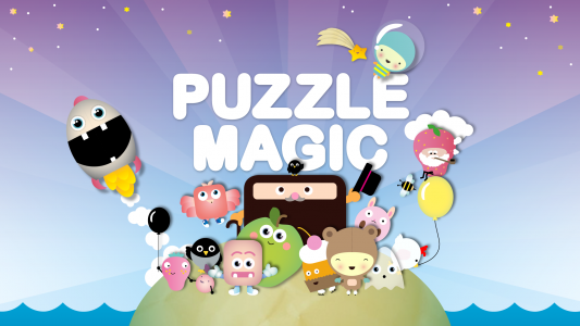 اسکرین شات برنامه Puzzle Magic - Games for kids 1