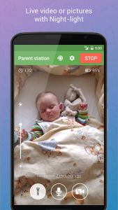 اسکرین شات برنامه Baby Monitor 3G (Trial) 2