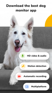 اسکرین شات برنامه Barkio: Dog Monitor & Pet Cam 1