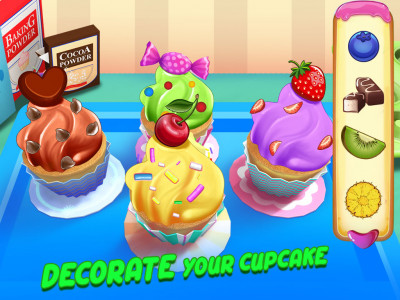 اسکرین شات برنامه Cake Baking Games : Bakery 3D 7