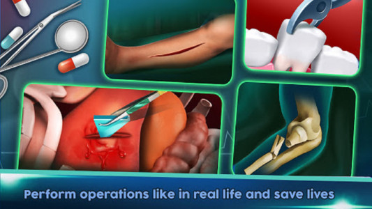 اسکرین شات برنامه Surgery Doctor Simulator Games 5