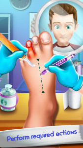 اسکرین شات 2 بازی Foot Care Offline Doctor Games