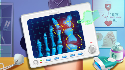 اسکرین شات 4 بازی Foot Care Offline Doctor Games