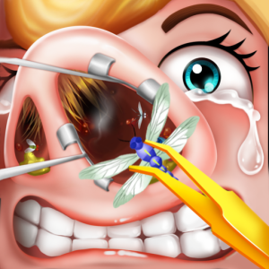 اسکرین شات 1 برنامه Nose Doctor Surgery Games