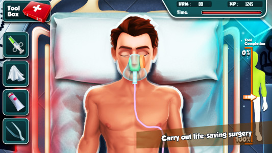 اسکرین شات 3 برنامه Doctor Surgery Simulator Games
