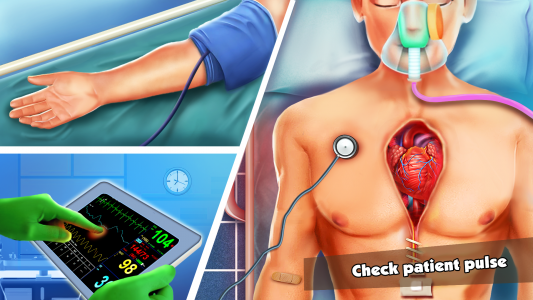 اسکرین شات برنامه Doctor Surgery Simulator Games 2