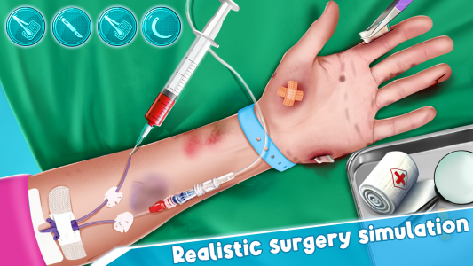 اسکرین شات 1 بازی Surgery Offline Doctor Games