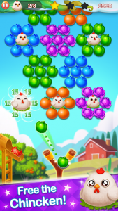 اسکرین شات بازی Bubble Farm - Fruit Garden Pop 2