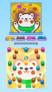 اسکرین شات 8 بازی Color Wool Screw