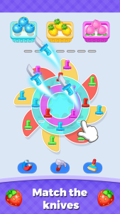 اسکرین شات 1 بازی Knife Blast - Jam Puzzle