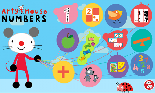 اسکرین شات 1 بازی Arty Mouse Numbers