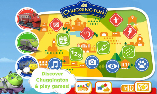 اسکرین شات 1 بازی Chuggington Training Hub