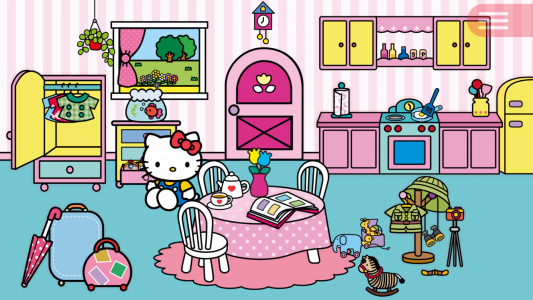 اسکرین شات بازی Hello Kitty Around The World 1