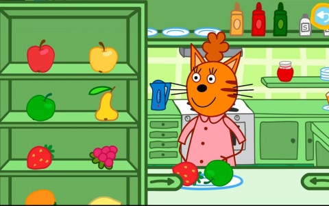 اسکرین شات 3 بازی A day with Kid-E-Cats