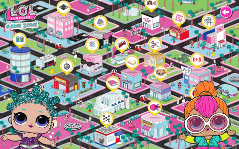 اسکرین شات 1 بازی L.O.L. Surprise! Game Zone