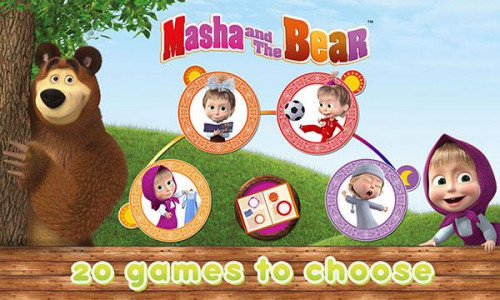 اسکرین شات بازی A Day with Masha and the Bear 1