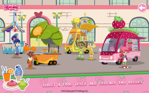 اسکرین شات 1 بازی Strawberry Shortcake Big City