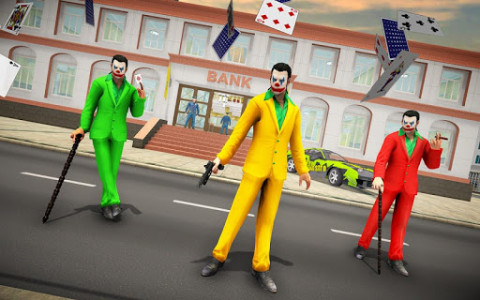 اسکرین شات بازی Killer Clown Crime City Bank Robbery Games 2