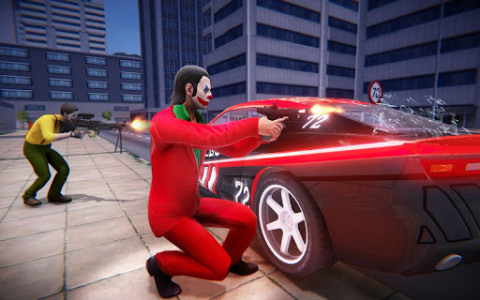 اسکرین شات بازی Killer Clown Crime City Bank Robbery Games 8
