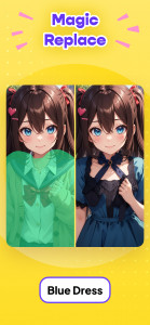 اسکرین شات 4 برنامه AI Anime Generator: AI Anime