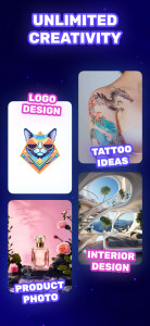 اسکرین شات 4 برنامه AI Art Generator: AI Picture