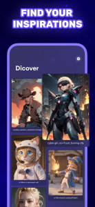 اسکرین شات 8 برنامه AI Art Generator: AI Picture