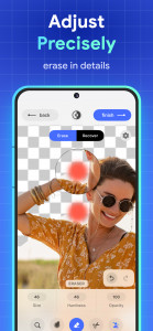 اسکرین شات 3 برنامه Background Remover - PNG Maker