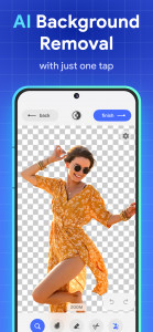 اسکرین شات 1 برنامه Background Remover - PNG Maker