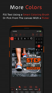 اسکرین شات برنامه Postershop - Typography Designer & Text On Photo 2
