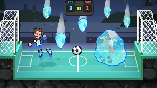 اسکرین شات بازی Go Flick Soccer 1