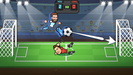 اسکرین شات بازی Go Flick Soccer 4