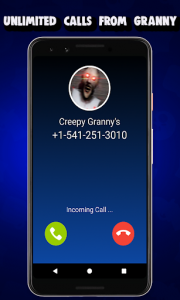 اسکرین شات بازی Chat And Call Simulator For Creepy Granny’s - 2019 7