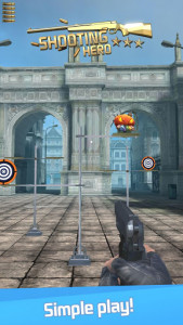اسکرین شات بازی Shooting Hero: Gun Shooting Range Target Game Free 4