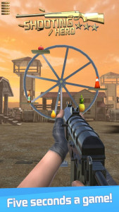 اسکرین شات بازی Shooting Hero: Gun Shooting Range Target Game Free 1