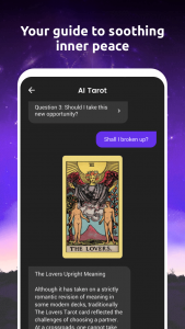 اسکرین شات برنامه Tarot Knows 1